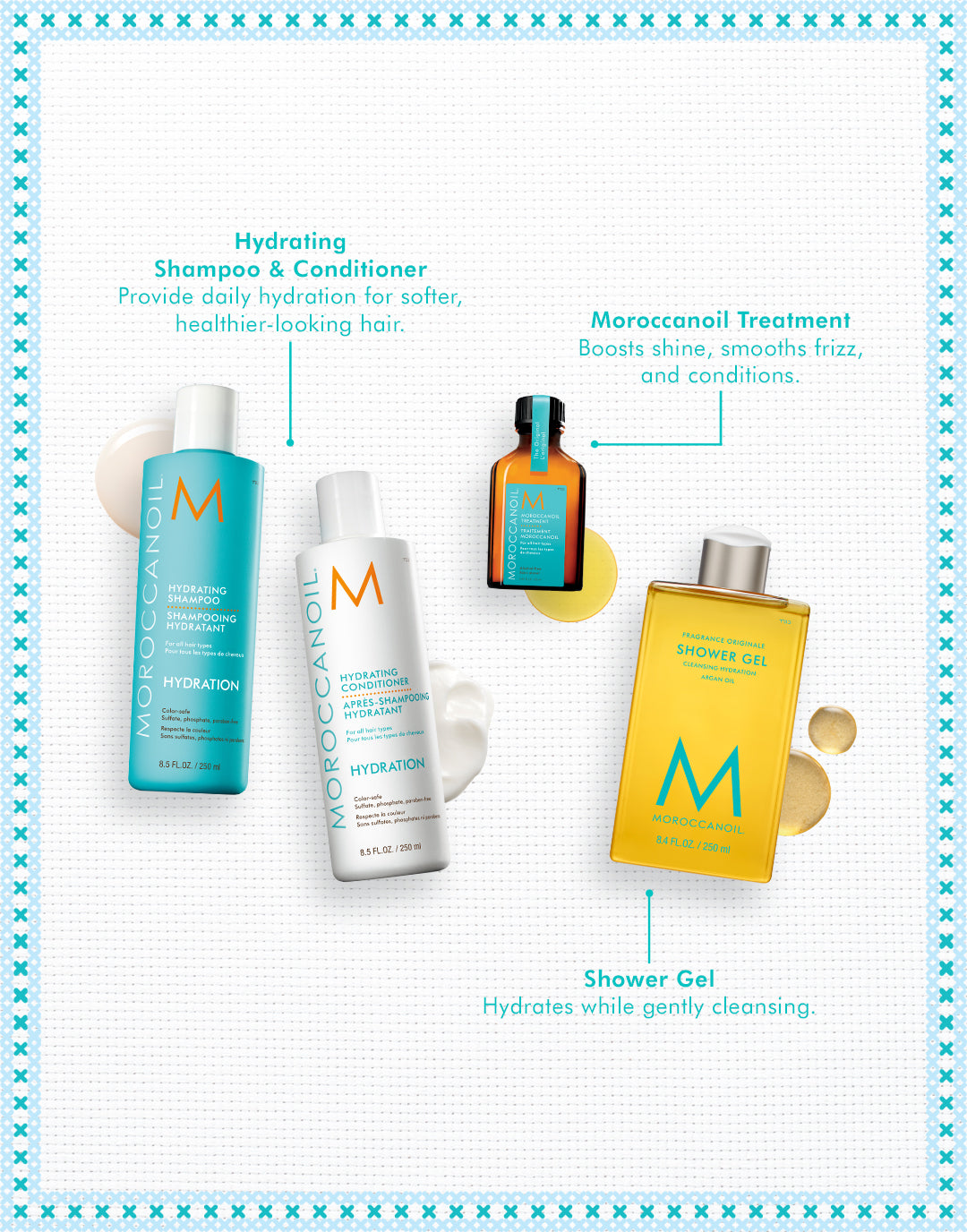 Coffret Cadeau Cheveux Hydratation des Fêtes