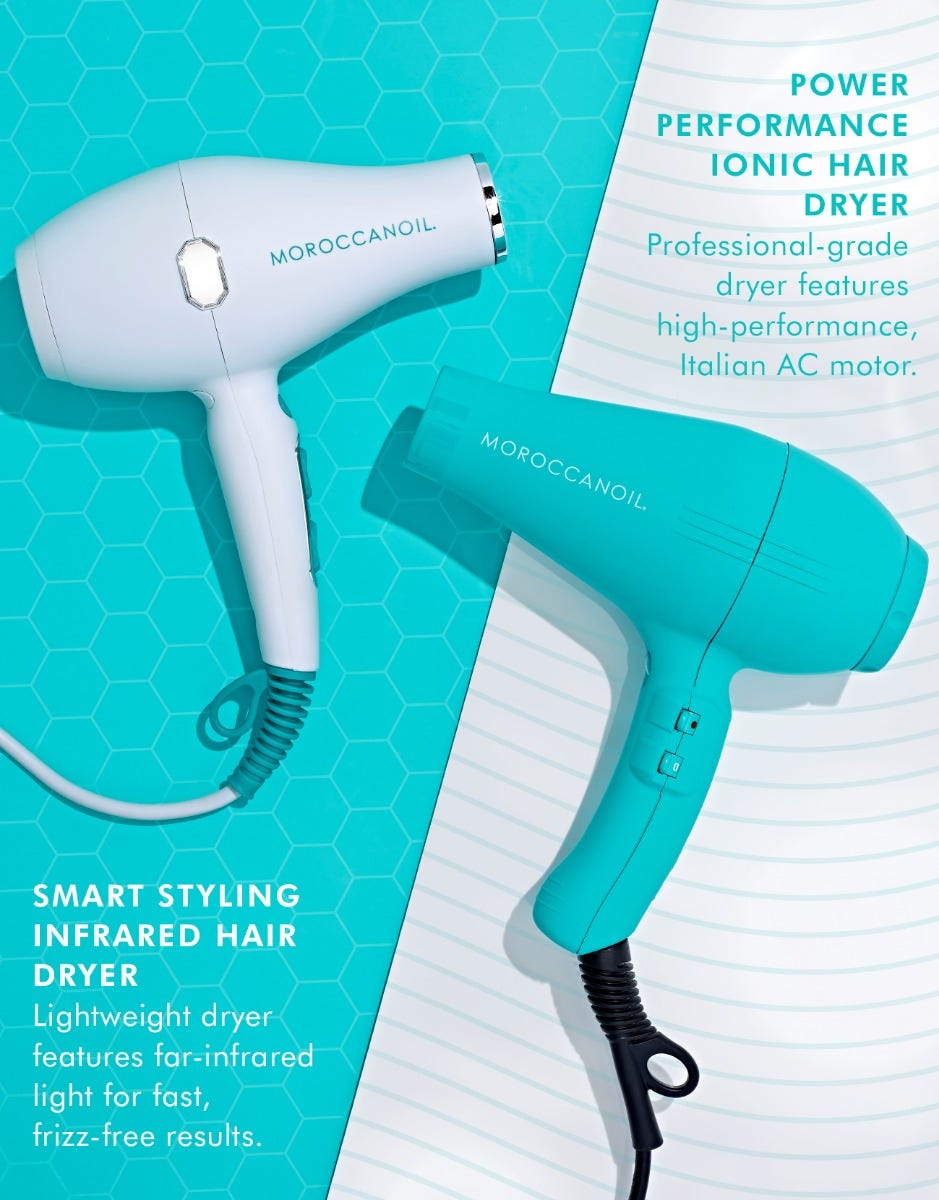 Sèche Cheveux Infrarouge Coiffage Intelligent