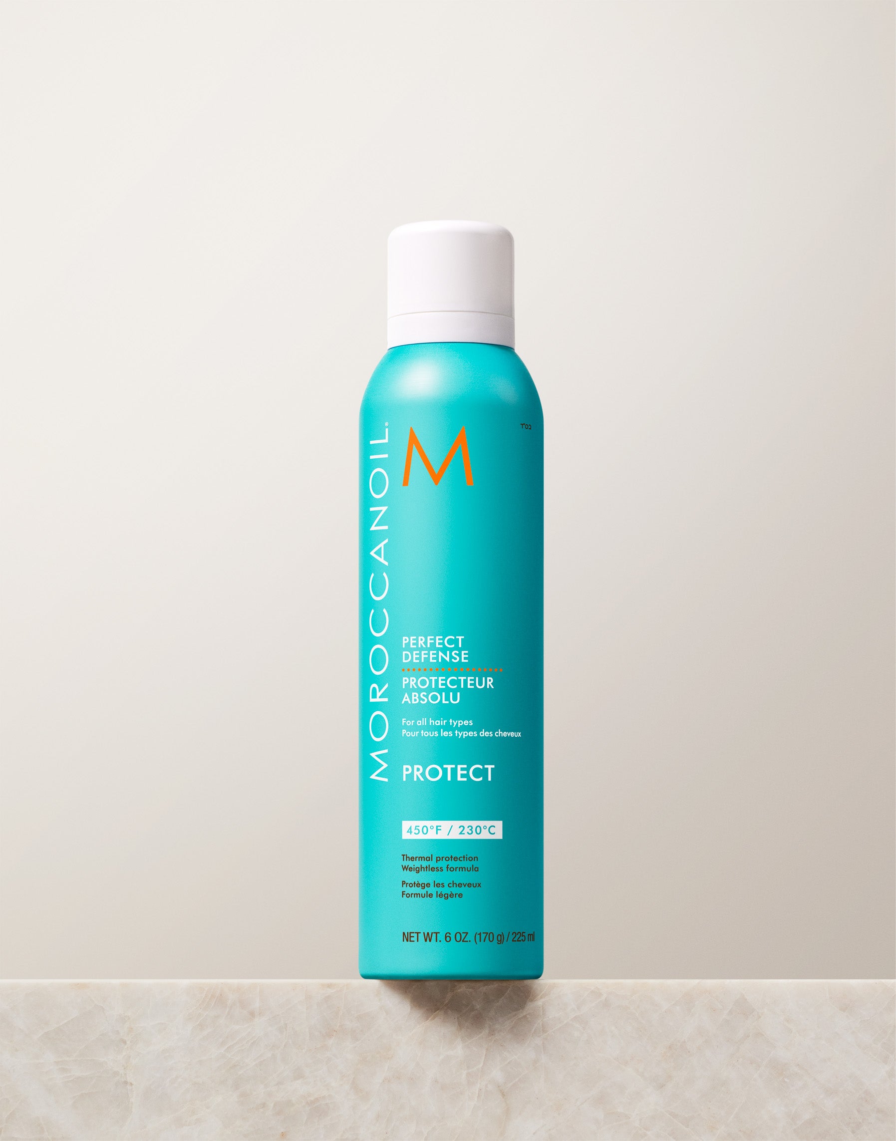 Sale Moroccanoil heated ceramic styling brush & Perfect defense spray