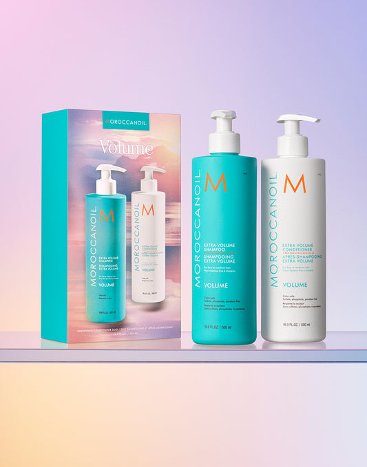 Extra Volume Shampoo & Conditioner Half-Liter Set