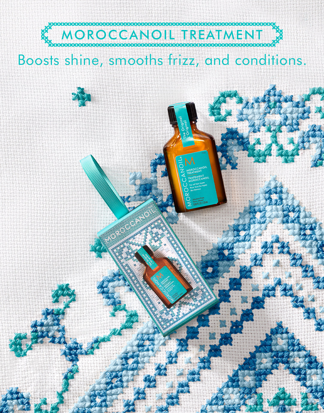 Moroccanoil Treatment Hair Oil Holiday Ornament – | Moroccanoil Canada