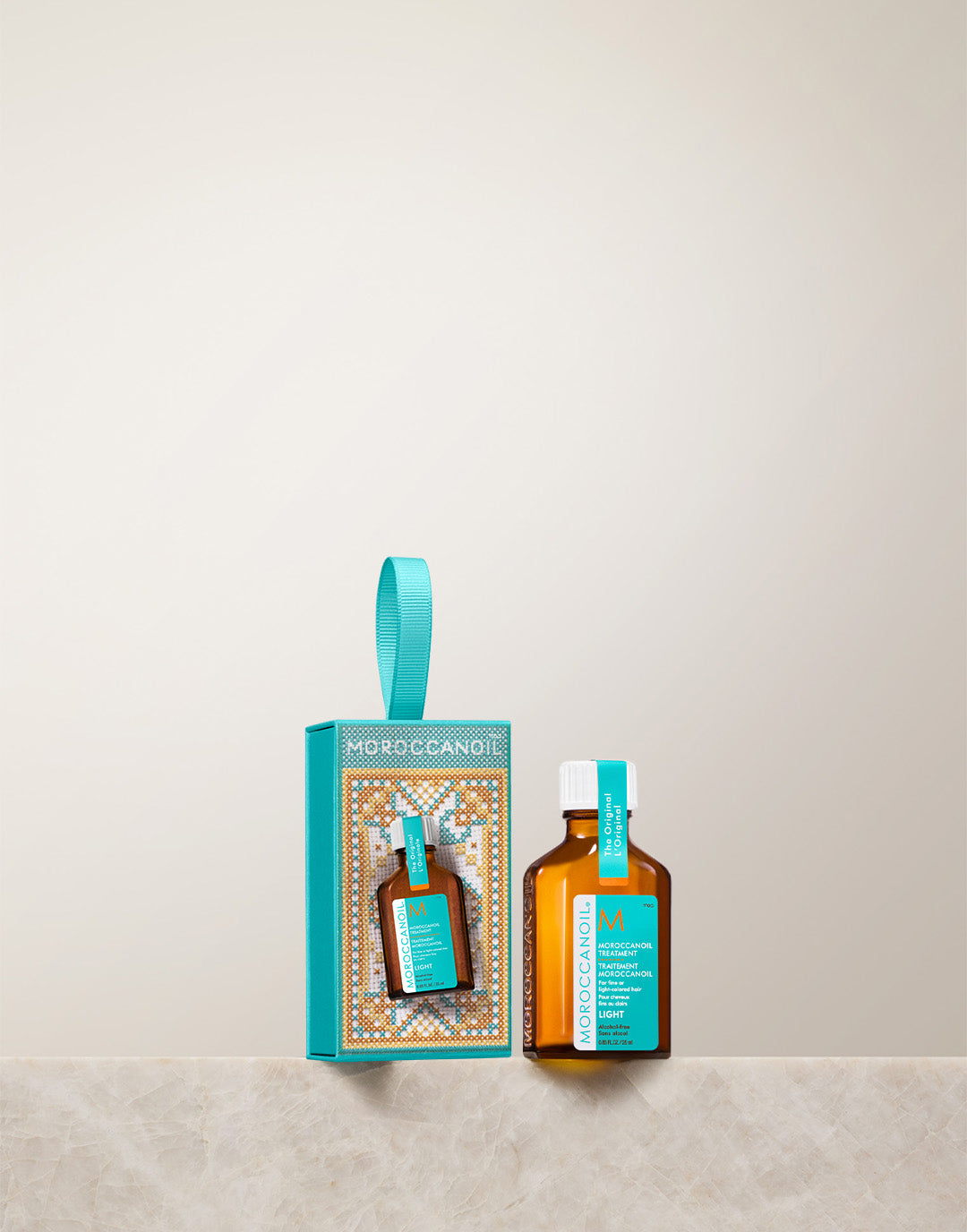 Moroccanoil Traitement léger huile capillaire ornement de vacances