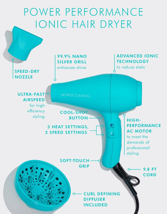 Power Performance Ionic Hair Dryer